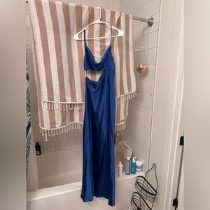 Hello Molly cut out midi dress with side slit